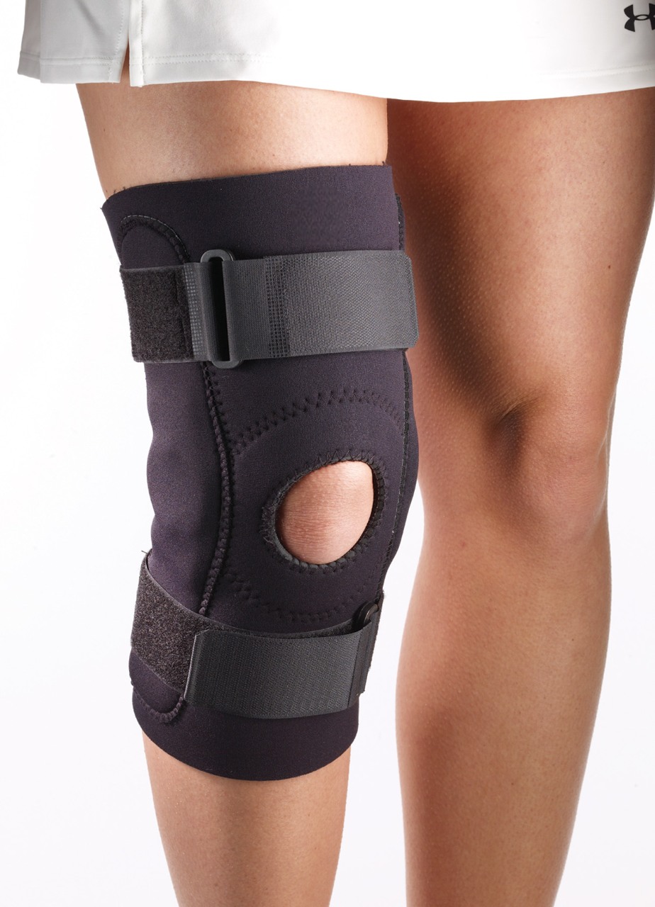 CF-Knee-Sleeve-With-Hinge-carolinabrace